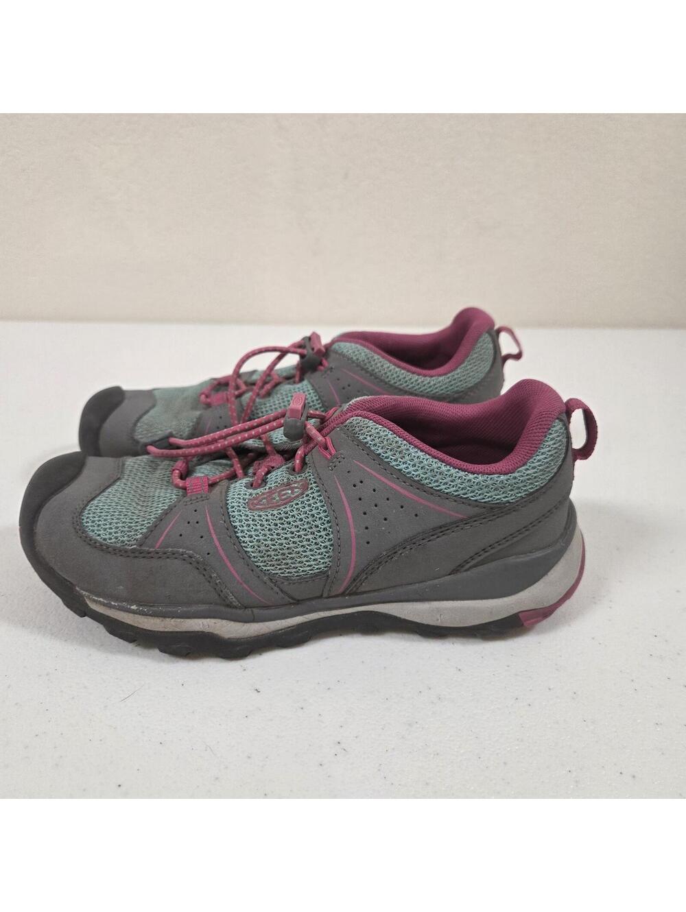 Keen Kids Gray and Pink Trail Shoes Size EU 34 / US 2‎